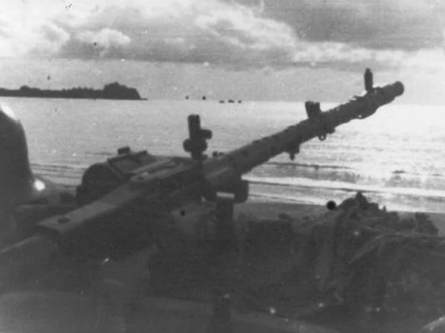 German machine gun nest at First Tower